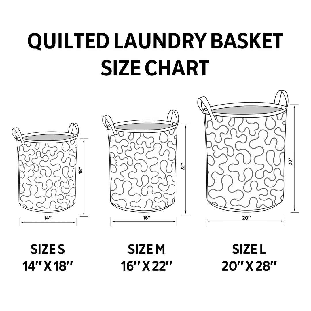 Quilted Laundry Basket - Deer
